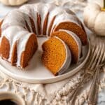 Pumpkin Bundt Cake with Browned Butter Glaze Recipe