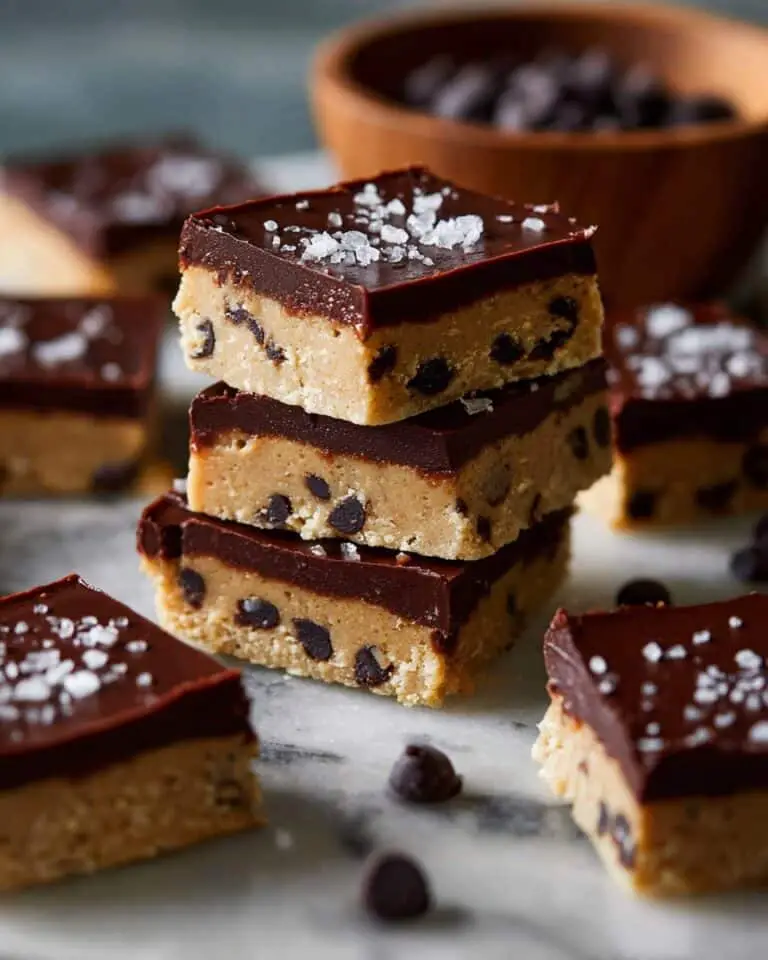 Peanut Butter Chocolate Chip Protein Bars Recipe