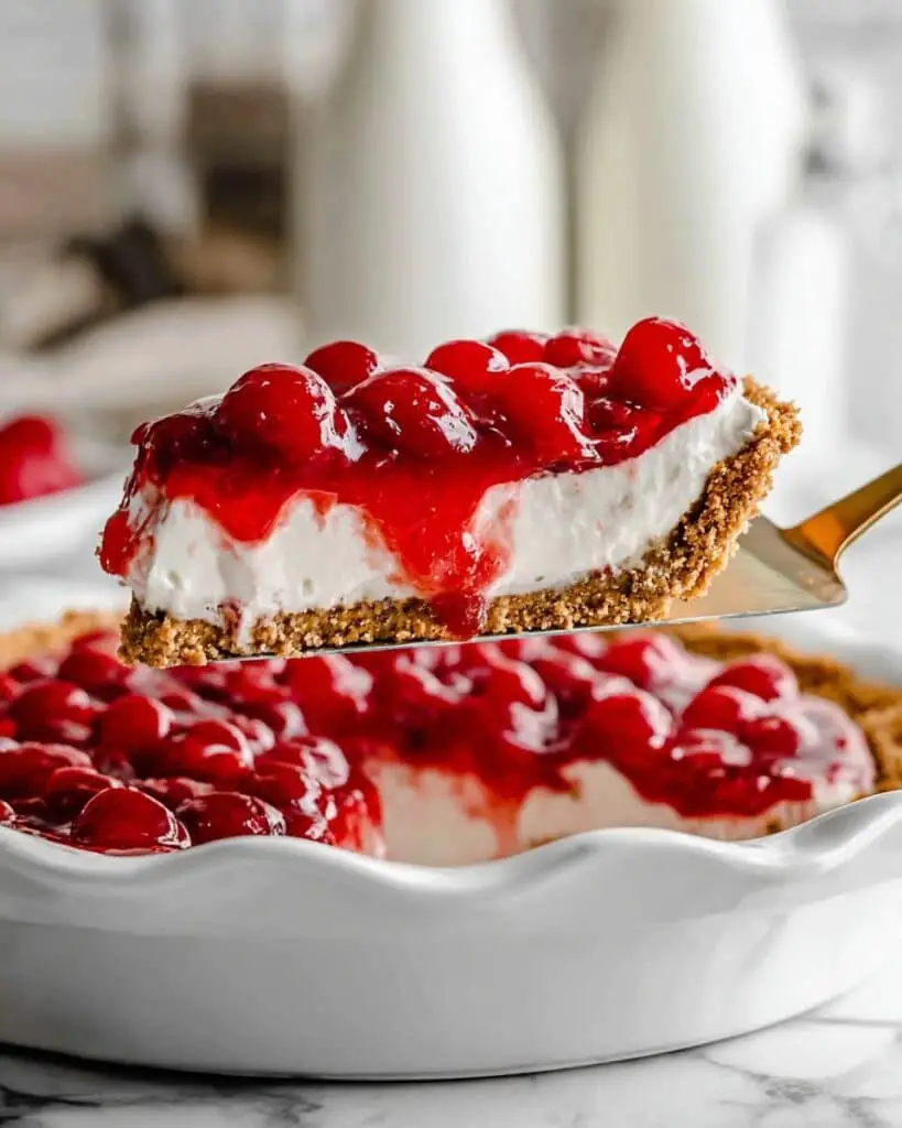 No Bake Cherry Cheesecake Recipe