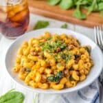 Italian Sausage Pasta with Roasted Red Peppers and Spinach Recipe