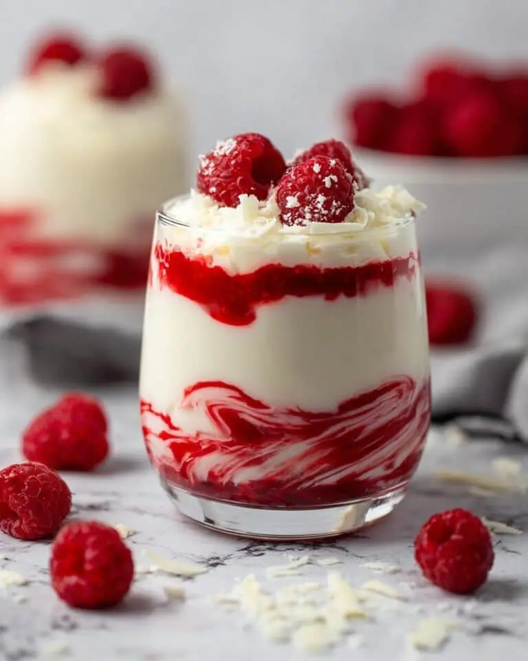White Chocolate Raspberry Mousse Recipe