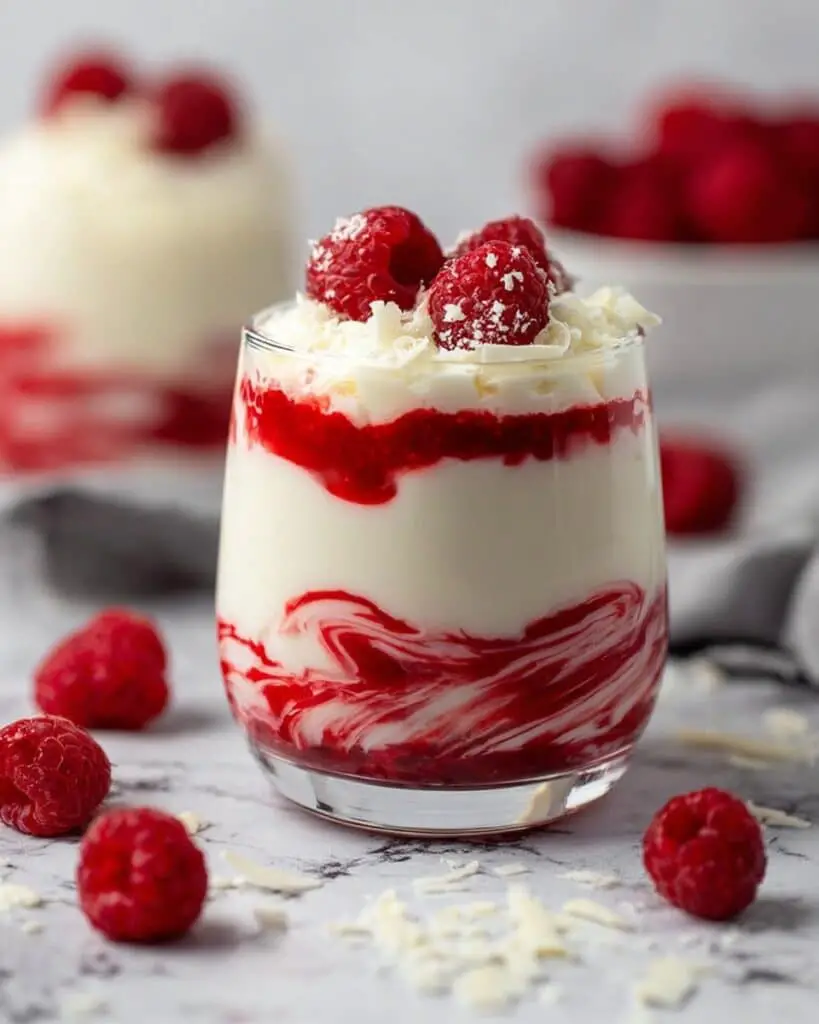 White Chocolate Raspberry Mousse Recipe