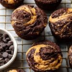 Pumpkin Chocolate Marble Muffins Recipe