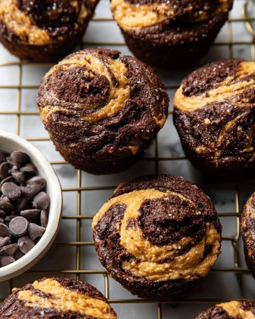 Pumpkin Chocolate Marble Muffins Recipe