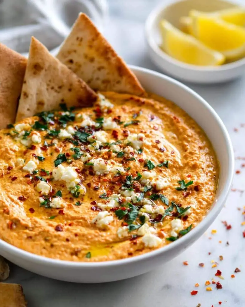 Spicy Feta Dip (Tirokafteri) Recipe