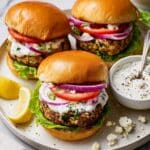 Greek Turkey Burgers Recipe
