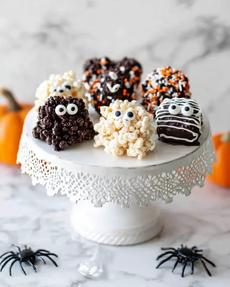 Halloween Popcorn Balls Recipe (Without Corn Syrup) Recipe