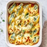 Pumpkin Stuffed Shells with Sage Ricotta and Mozzarella Recipe