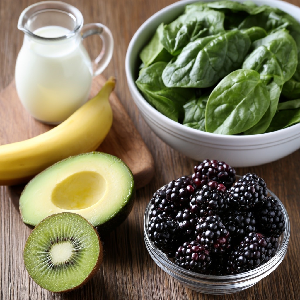 Halloween Green Frankenstein Smoothie Recipe - Recipe Image
