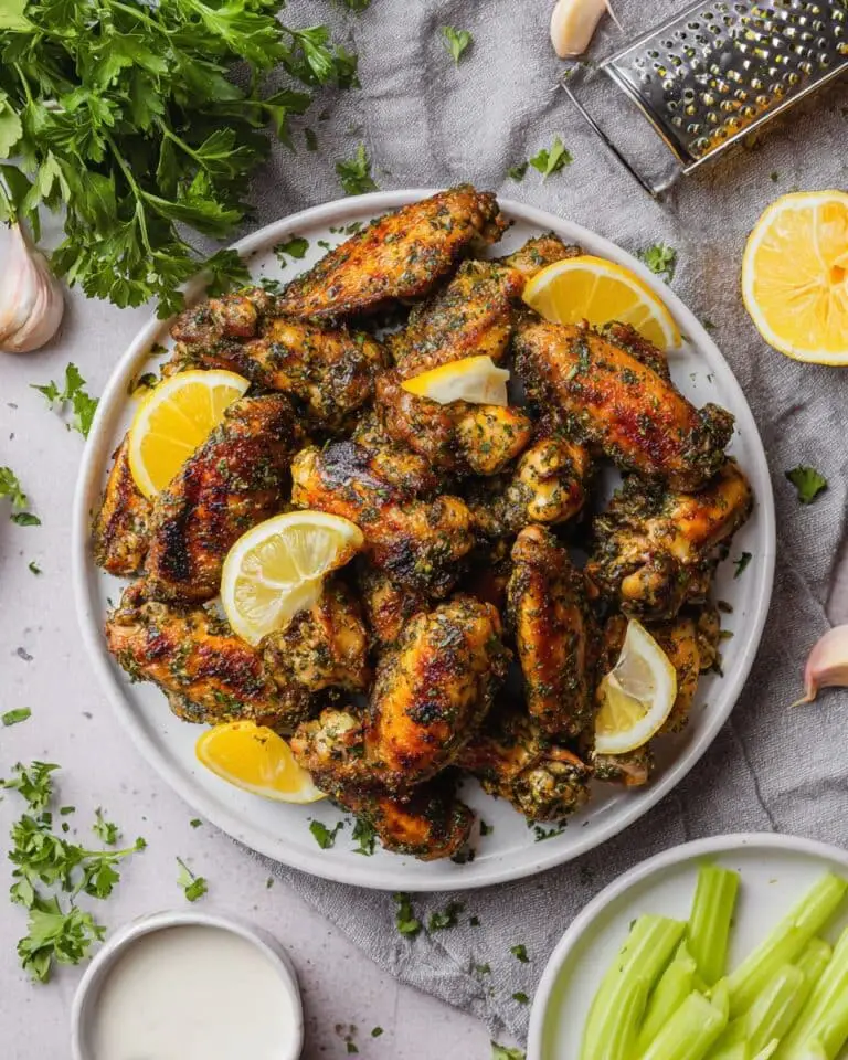 Air Fryer Lemon Pepper Wings Recipe