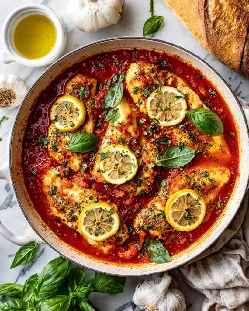 Baked Cod in Tomato Sauce Recipe