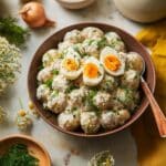 Swedish-Style Potato and Sour Cream Salad Recipe