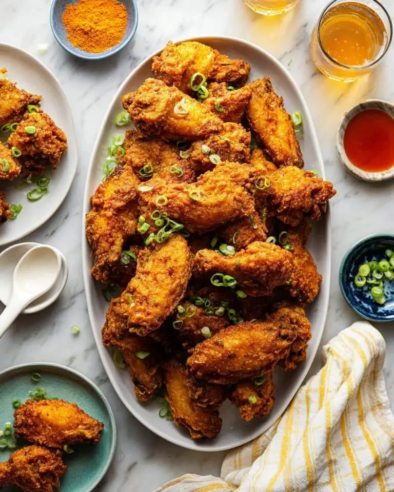 Jamaican-Style Fried Curry Chicken Wings Recipe