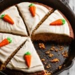 Easy Skillet Carrot Cake Recipe