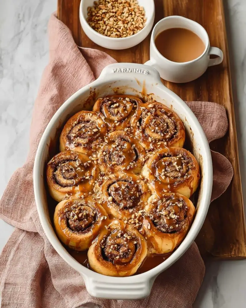 Chocolate Hazelnut Rolls (Made Without Yeast) Recipe