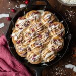 Cranberry White Chocolate Rolls Recipe