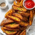 Crispy Baked Potato Wedges Recipe