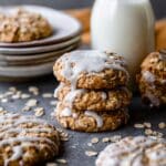 Iced Oatmeal Cookies Recipe