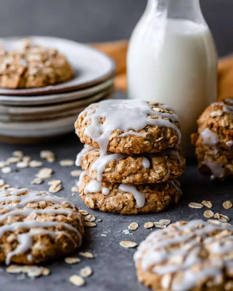Iced Oatmeal Cookies Recipe