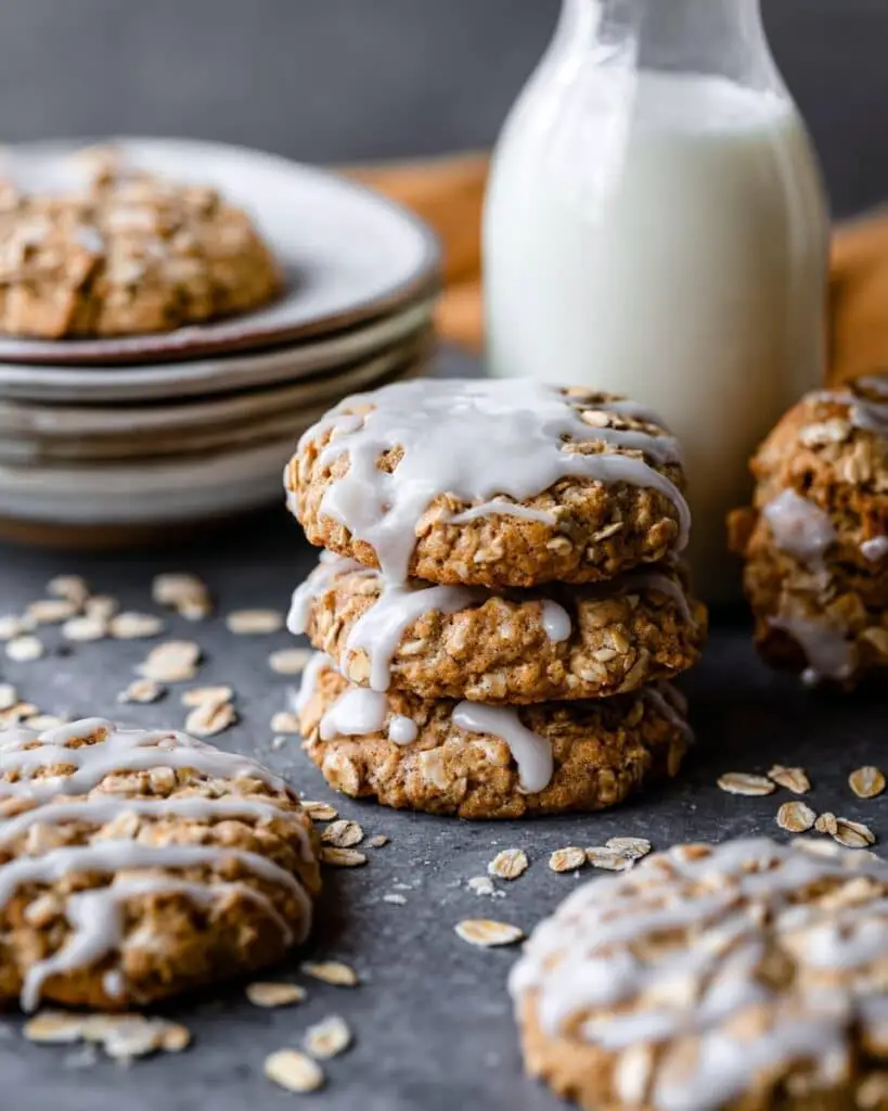 Iced Oatmeal Cookies Recipe