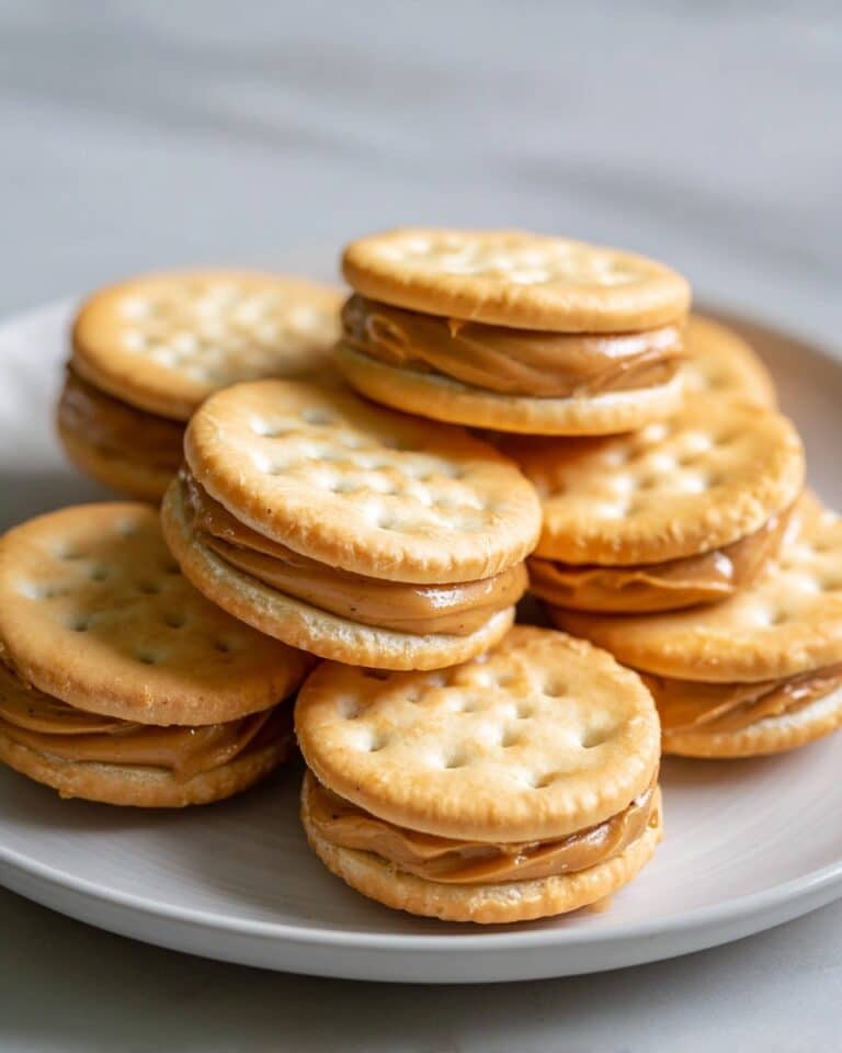 Copycat Ritz Peanut Butter Cracker Sandwiches Recipe