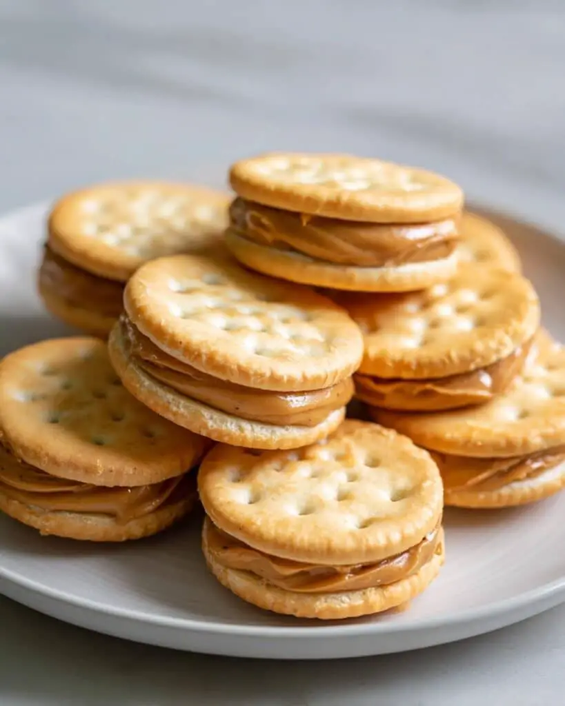 Copycat Ritz Peanut Butter Cracker Sandwiches Recipe