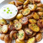 Easy Garlic Butter Baby Potatoes (Crispy Recipe) Recipe