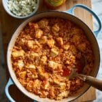Buffalo Chicken and Rice Skillet Recipe