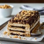 Chocolate Peanut Butter Ice Box Cake Recipe