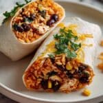 Instant Pot Chicken Burritos Recipe