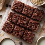 Double Chocolate Oatmeal Brownies Recipe