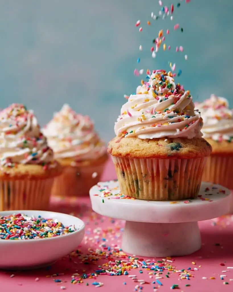 Gluten-Free Funfetti Cupcakes (One Bowl) Recipe