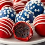 4th of July Oreo Cream Cheese Balls Recipe