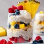 Overnight Oatmeal Fruit Parfaits Recipe