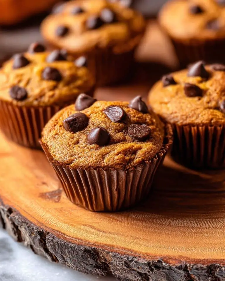 Pumpkin Chocolate Chip Muffins Recipe