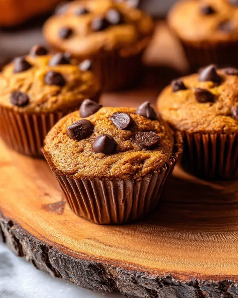 Pumpkin Chocolate Chip Muffins Recipe