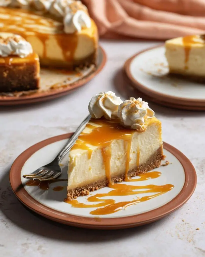 Impossibly Creamy Salted Caramel Cheesecake Recipe