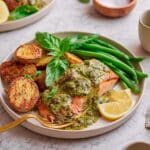 Pesto Butter Salmon Recipe