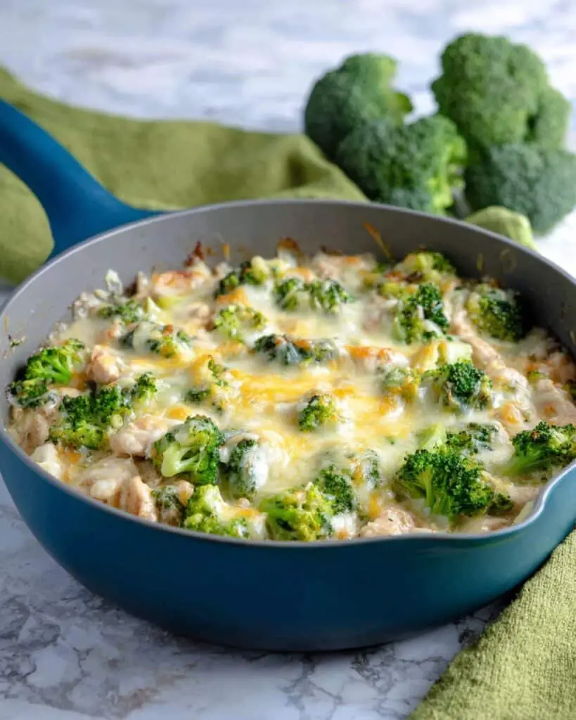 Keto Chicken Broccoli Casserole Recipe