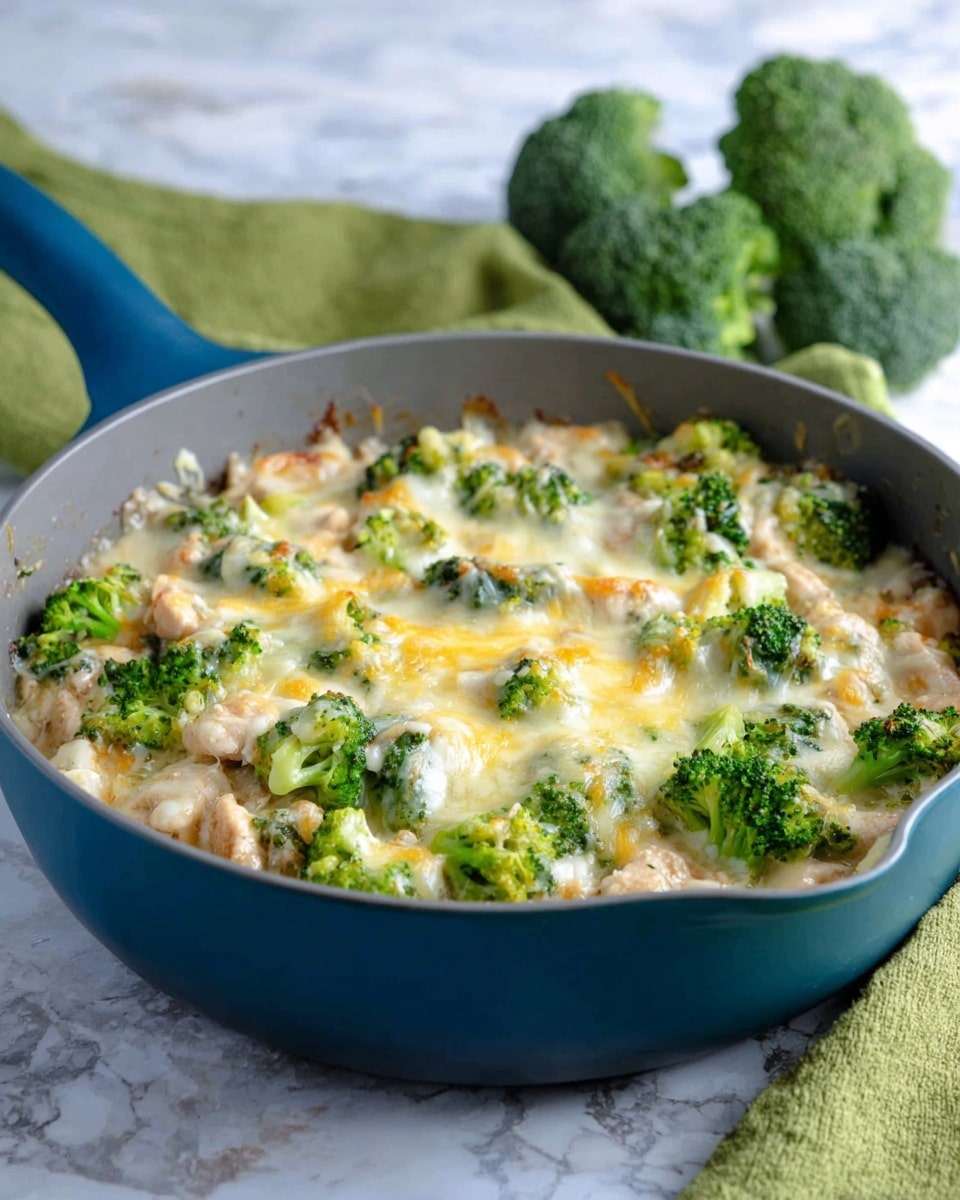 Keto Chicken Broccoli Casserole Recipe