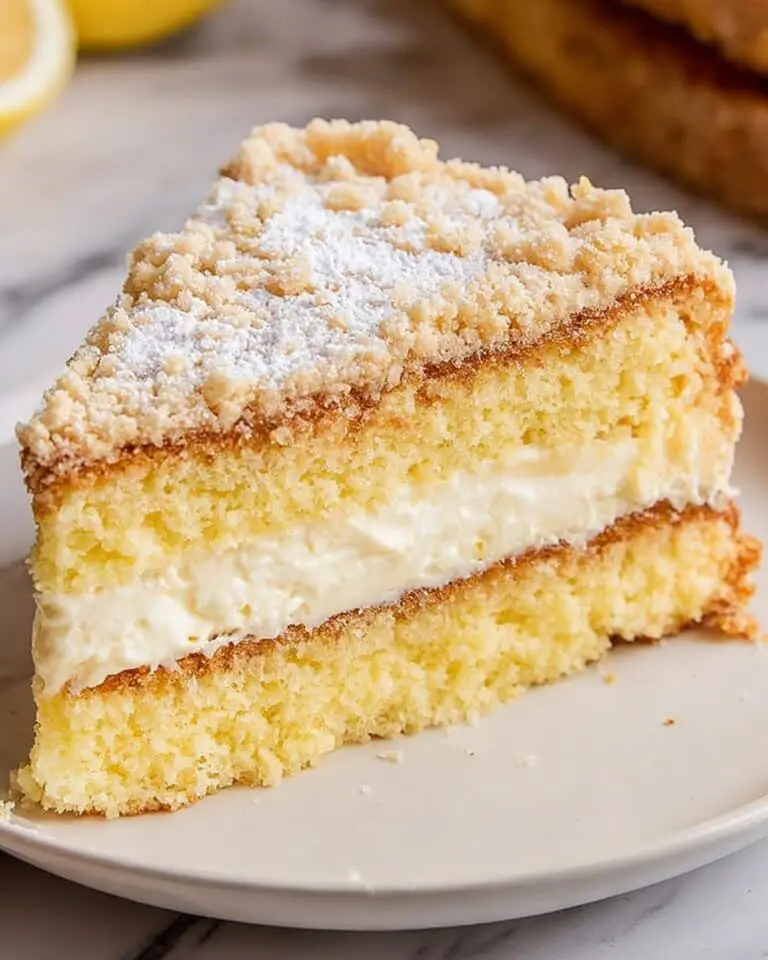 Italian Lemon Cream Cake (Olive Garden Copycat Recipe) Recipe
