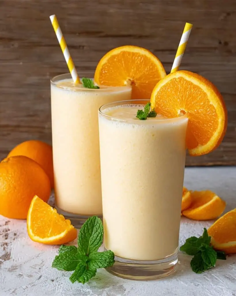 Orange Creamsicle Milkshake Recipe