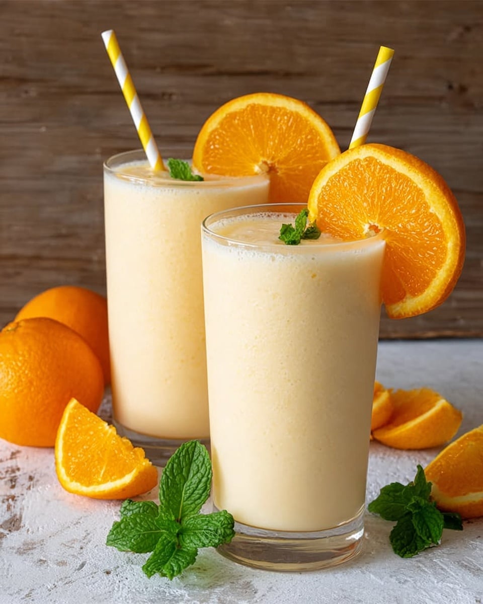 Orange Creamsicle Milkshake Recipe