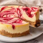 Strawberry Swirl Cheesecake Recipe