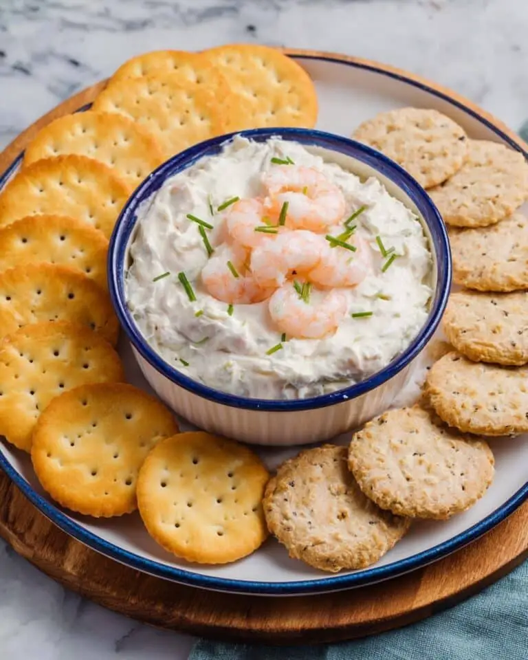 Creamy Shrimp Dip with Old Bay and Green Onions Recipe