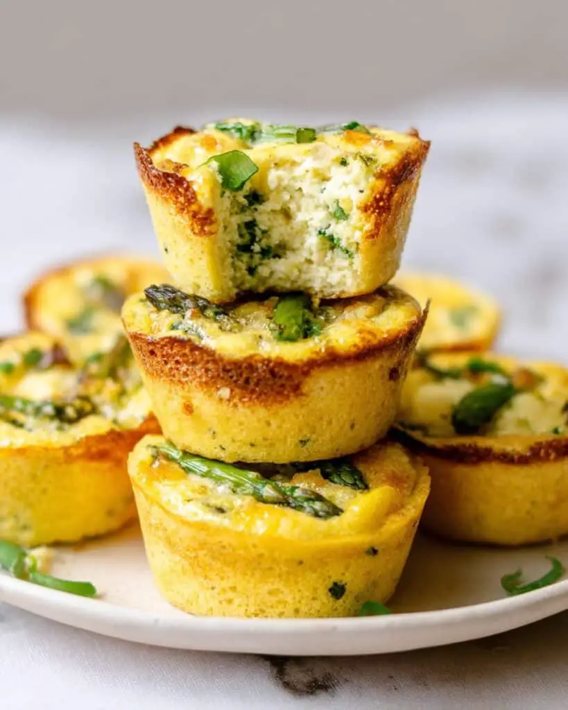 Asparagus and Feta Egg Muffin Cups Recipe