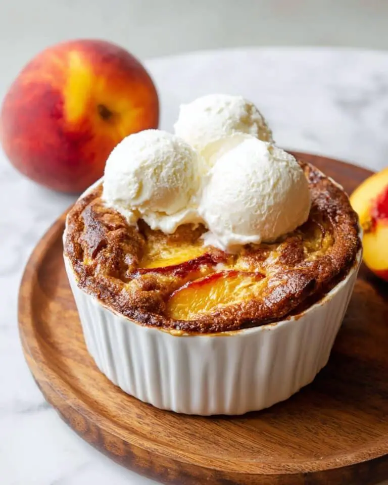 Peach Baked Oatmeal Recipe