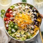 Buffalo Ranch Turkey Crispy Rice Salad Recipe