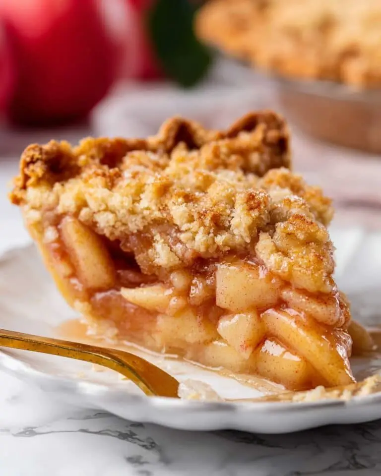 Pear Pie with Cinnamon Crumb Topping Recipe