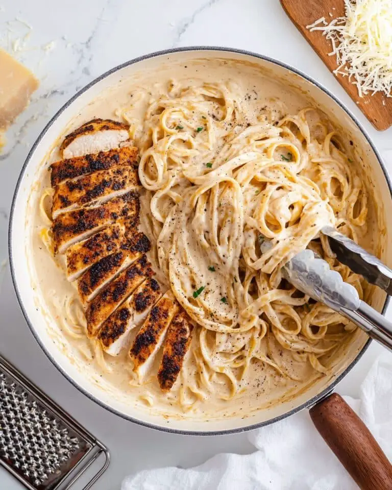 Blackened Chicken Alfredo Recipe